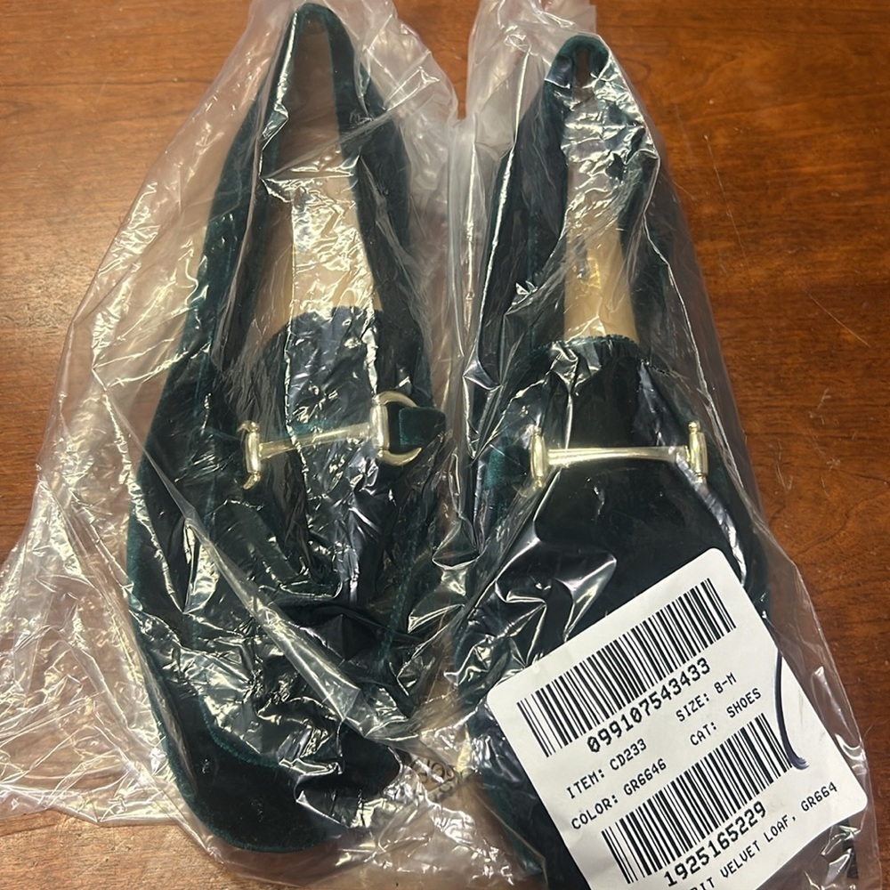 J Crew used Velvet bit loafers CD233 - Picture 2 of 3